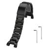 Tyqzor Compatible Stainless Steel Bracelet Watch Band Replacement Strap G-SHOCK GST-B100/GST-S120/GST-S100D/GST-S300/GST-W100/GST-W300 Men's