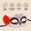 Masquerade Rose Half Face Mask Costume Party Halloween Prom Ball Lightweight Comfortable Elegant Eye Mask Party Supply Accessory