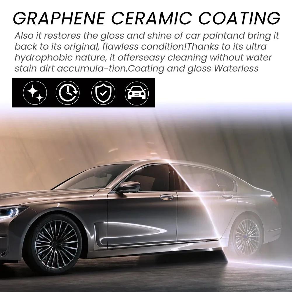 70ml Car Motorcycle Graphene Ceramic Coating Waterproof Detailing Polish for Glass Crystal Protection Liquid