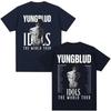 Yungblud IDOLS The World Tour Футболка Мужская Женская Хип-хоп Футболки с коротким рукавом Повседневная Хлопковая Оверсайз Футболка