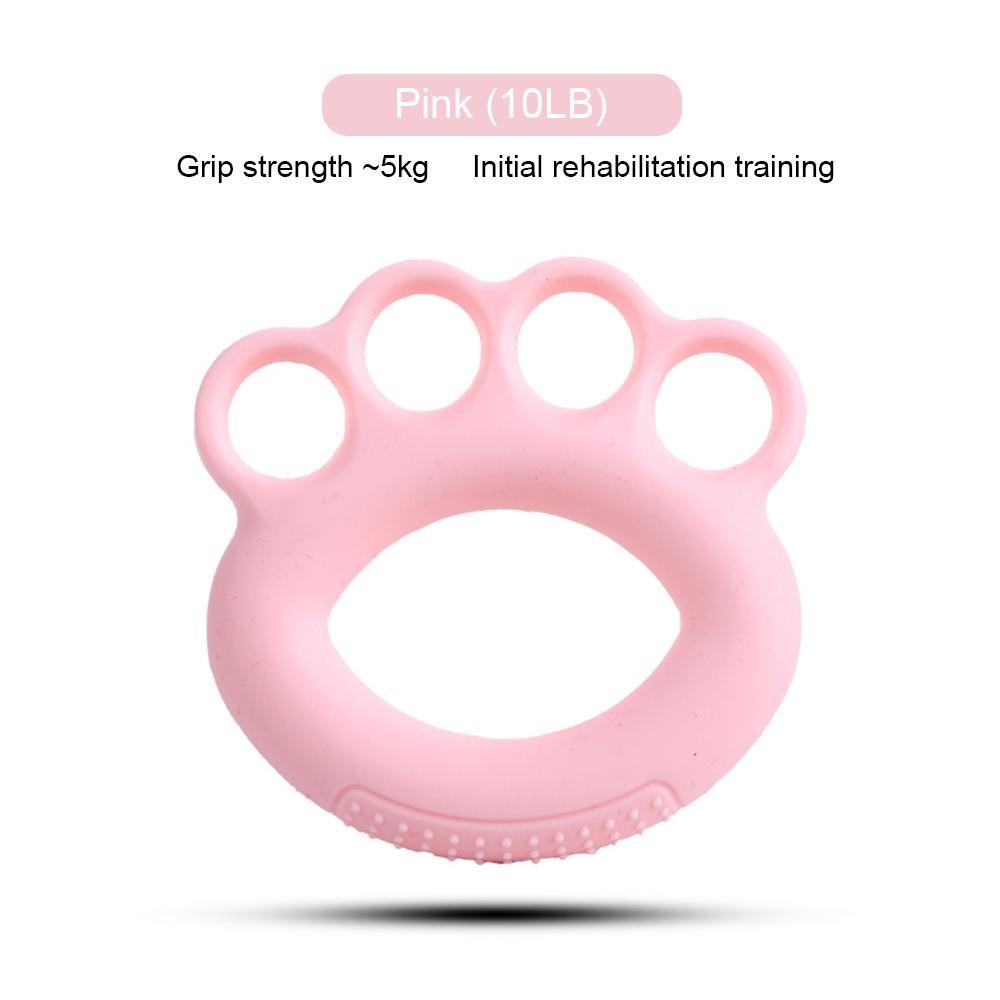 1 шт., устройство для захвата с пятью пальцами, носилки для упражнений на пальцы, тренажер для рукоятки, фитнес-игрушка для игры в мяч, резиновая силовая тренировка для мышц