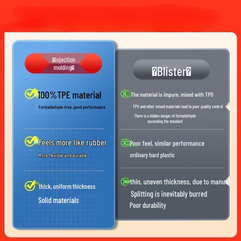 Совместимые TPE коврики для ног для Tesla Model Y: Премиальный набор класса «мать-ребенок»