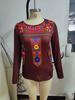 Autumn 2022 Women's Bohemian Print Long Sleeve Top