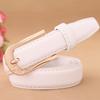 Women Waist Belts Fashion High Quality Trouser Belt Solid Vintage Pin Buckle Ladies Strap PU Leather Trend White Belt