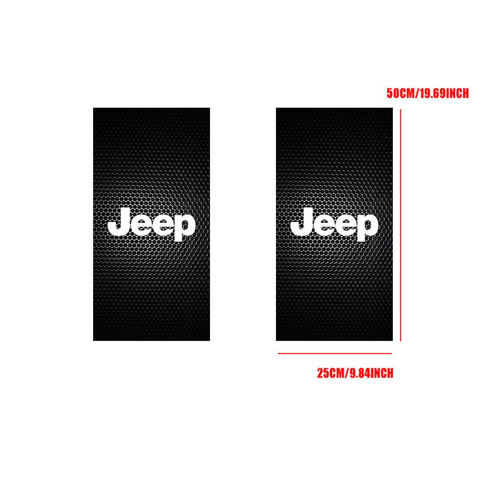 Car Middle Column Scratch Protection Decorative Paster Sticker For JEEP Renegade Patriot Wrangler Cherokee Compass GrandCherokee ANO1