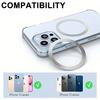 Universal Metal Rings Sticker for Magsafe Magnetic Wireless Charger for iPhone Samsung Xiaomi Car Phone Charger Plate Iron Sheet