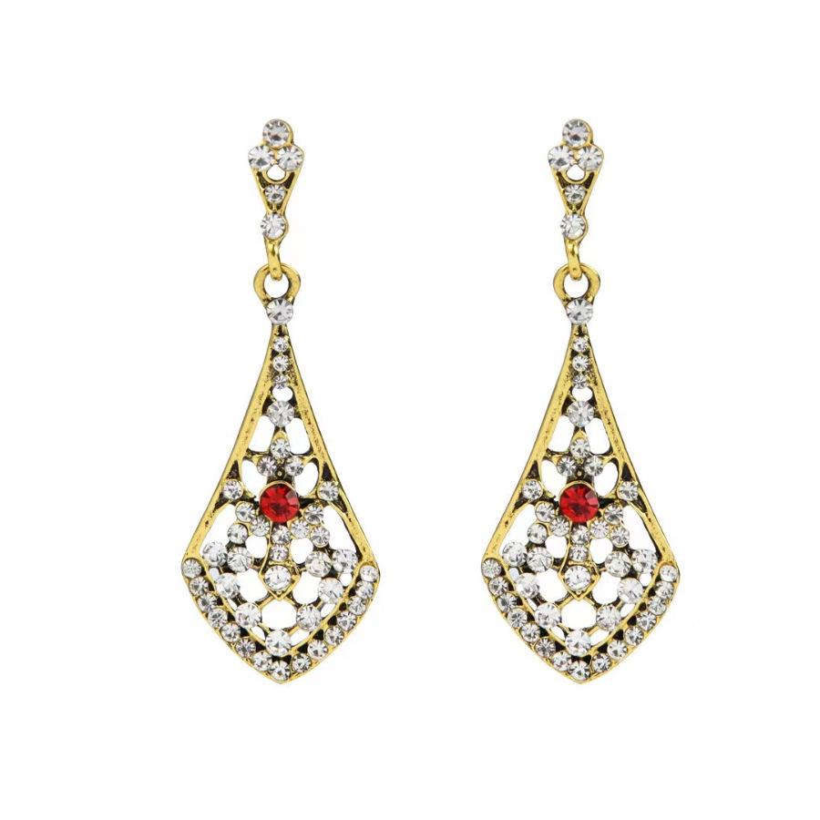 Серьги-маскарад 1920-х годов с жемчугом и бриллиантами — вечеринка в стиле Гэтсби, невеста, свадьба, бал