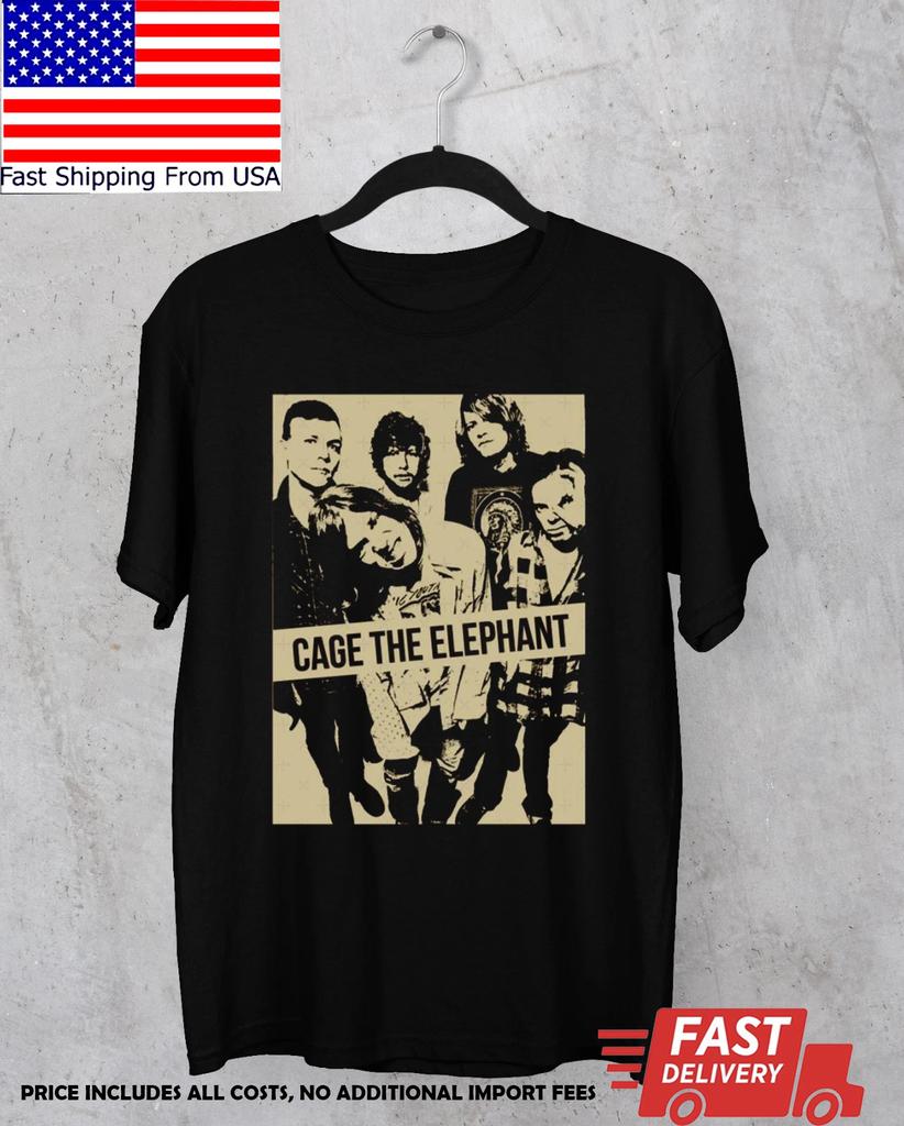 Cage the Elephant Band Album Tour T-shirt All S to 5XL LL352