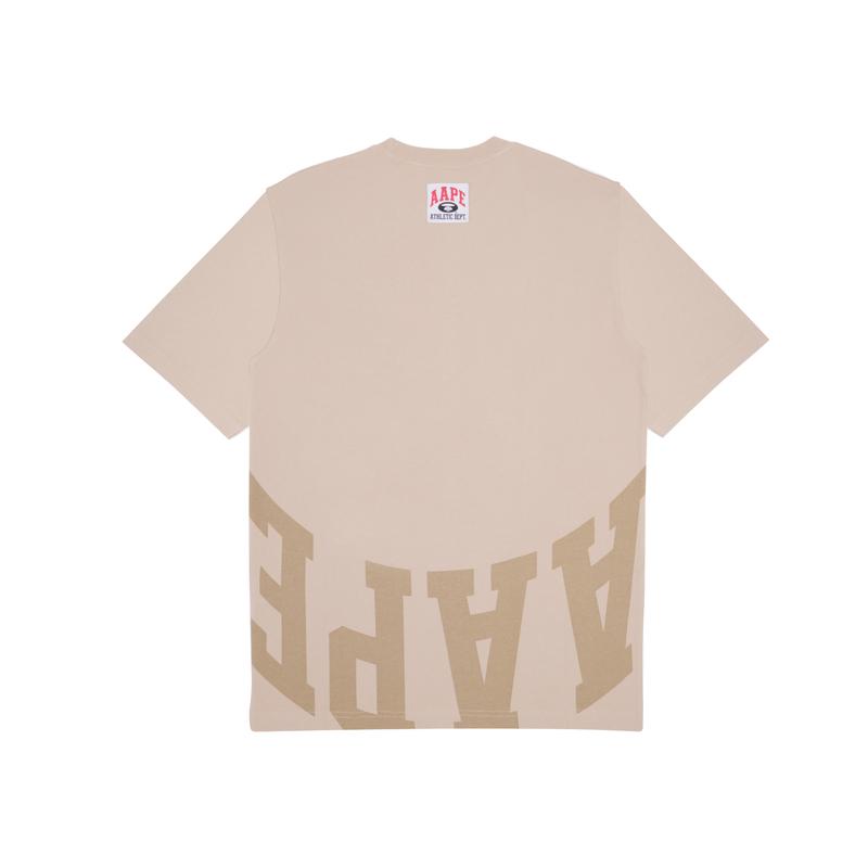 Aape T-Shirts Men's Crew Neck Thin Straight Fit AAPTEM1396XXL
