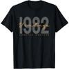 Vintage 1982 Summer Fashion Men's T-Shirt 3D Printed Short Sleeve Tops Unisex Casual Loose Oversize Outdoor Clothing