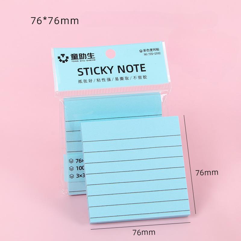 100-Color Sticky Notes - 4-Color Memo Pads, Tearable for Office, Home & School, Perfect for Holidays & Gifting