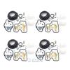 4x ремкомплект карбюратора Для Keyster Honda CB600F CB 600 F Hornet 2003-2006