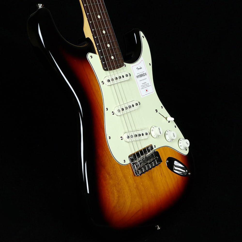 Fender ЭлектрогитараMade in Japan Hybrid II Rosewood Sunburst Stratocaster®, накладка на гриф, 3 цвета