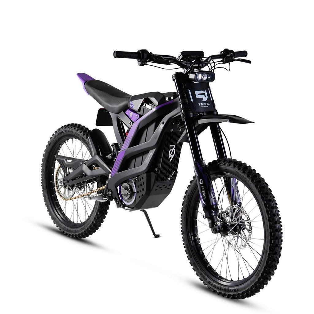 79BIKE Electric Motorcycle 5000W Motor Power 72V35AH Battery 19 * 1.4-inch Tires Maximum Speed 85KM/H Range 100KM Off-road Mountain Electric Bicycle