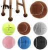 Sound Absorbing Chair Pads 4 Pcs Pre-Cut Walker Tennis Balls for Furniture Legs Floor Pre-cut Ball Protection Universal Leg Felt Pad Glide Coverings