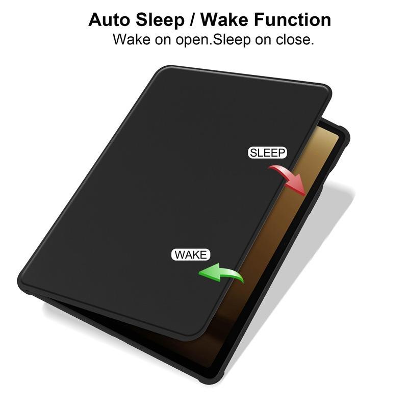 Для Samsung Galaxy Tab A9 plus 11" Smart Case Galaxy Tab S9 FE S7 S8 11" S10 S9 plus FE 12.4 Cover 360 Degree Protective Funda