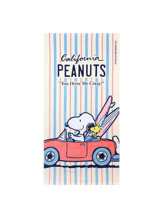 Songwol Towel Snoopy Drive 76 Beach Towel 1 Piece