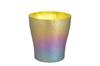 HORIE Made In Niigata Prefecture Titanium Double Tumbler Koga 250cc Made In Japan Tsubame, (Rainbow Color) T15KG250-2