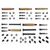 VidaXL Glow Plug Thread Repair Kit 63pcs M8 M9 M10 M12