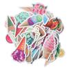100 Pcs PVC Waterproof Vinyl Sticker Dessert Sticker 1.6 Inches Ice Cream Stickers Room