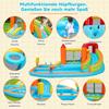 Outdoor Water Park Children Bouncy Castle Multifunctional with Inflatable Blower Double Slide Bouncing Castle