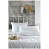 Taie De Traversin - Elysee - Percale De Coton - 45 X 185 Cm - Blanc