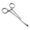 Needle Forceps Stainless Steel Holder with Teeth Reusable Durable 12.5cm for Animals