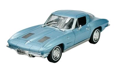 WELLY 1963 CHEVROLET CORVETTE BLUE 1:24 24073