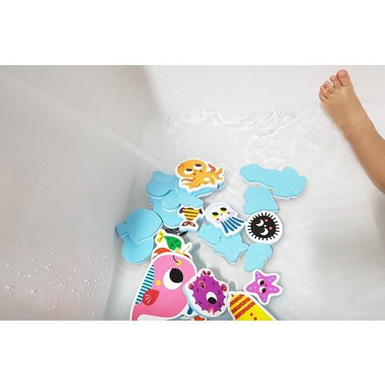 Наклейки для ванны морские животные, корейские игрушки для ванны