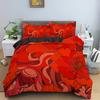2/3Pcs 3D Floral Comfortable Duvet Quilt Cover Pillowcase Bedding Set Children Bedroom Decoration Home Textile