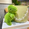 Cute 2024 Dinosaur Plush Toy Keychain Soft Pp Cotton Bag And Car Ornament