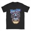 John Carpenter They Live T Shirts for Pure Cotton Vintage T-Shirts Crew Neck Tee Shirt Short Sleeve Clothing Original