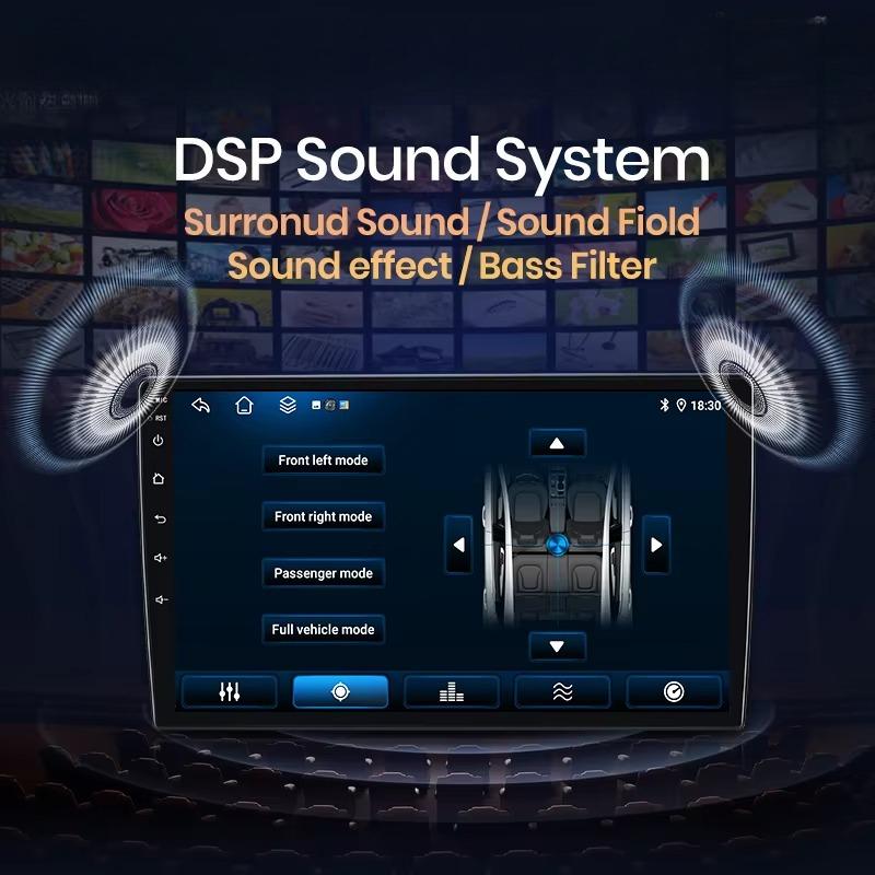 Car Radio Player 2+64G Support Carplay Android Auto Radio 9inch Android 15 GPS Navigation for Mazda 5 2005-2010 Multimedia