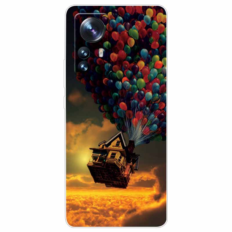 Чехол для Xiaomi 12T Pro 5G 12 T Кот Космос Мягкий ТПУ Прозрачный Силикон Funda Чехлы для Xiaomi 12T 5G Чехол 12TPro Ударопрочный 2022