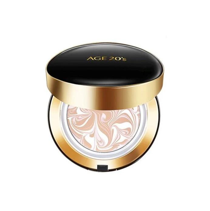 [AGE20's] Кушон Signature Essence Cover Pact Intense Cover со сменным блоком 21 Светло-бежевый SPF 50+ PA++++ 14г*2шт