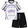 Balabala Boys' Summer Short Sleeve Two-Piece Set