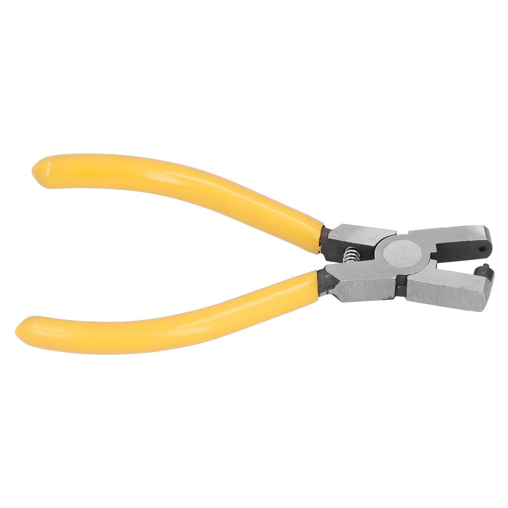 Punch Pliers Iron Punching Tool with Spring Tension Leather Crafts Making Hardware Tools
