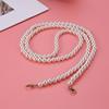 AU Pearl Strap for Handbag Purse Belt Handle Replacement Chain Women Shoulder St
