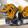 1/40 Scale Diecast Alloy Electric Mixer Car Model Metal Heavy Cement Mixe Truck Vehicles Car Model Sound and Light Childrens Toys Gift