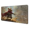 Magic Card Playmat Mtg Playmat Rabbit Archer Raccoon Nonslip Stitched Edge Gathering Gaming Mats Tapete Magic Mtg Card Pad