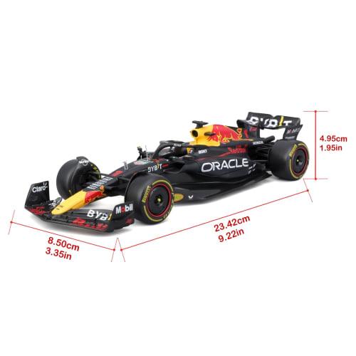 Bburago 1/24 Scale Red Bull F1 RB19 #1 Max Verstappen 2023 Figure Included Bburago Red Bull Max Verstappen Diecast Car