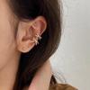 Snake-Shaped Ear Cuff: No Piercing Needed, Elegant 2024 Celebrity-Inspired Earrings.