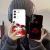 Чехол для телефона с цветком Красный Паучий Лилия Для Samsung S25,24,21,22,23,20,S30,Ultra,Plus, Fe,5G Силиконовый Чехол