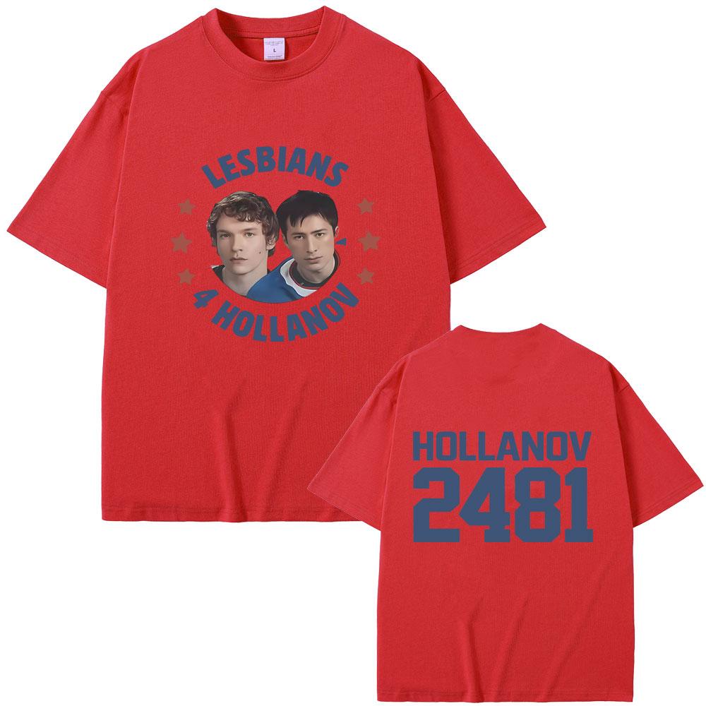 Heated Rivalry Shane Hollander Ilya Rozanov Hollanov 2481 Tshirt Men Women Oversized Streetwear Unisex Vintage T Shirts Tops