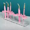 Pink Hold Tweezers Lash Tools Eyelash Holder For Eyelash Extension Lash Tile Eyelash Shape Tweezers Holder