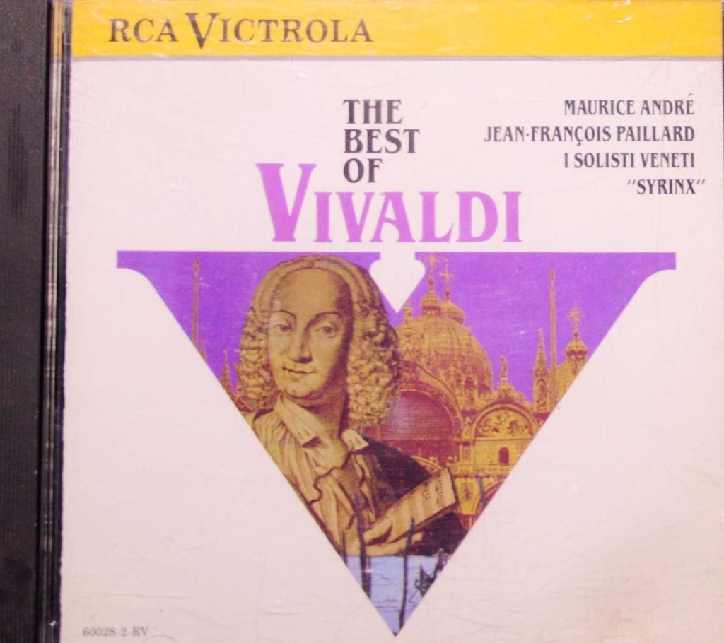 CD ВИВАЛЬДИ - Лучшее из 600282RV США Классика Б/У