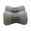 Genuine Leather Car Neck and Headrest Pillow - Customizable LOGO Available