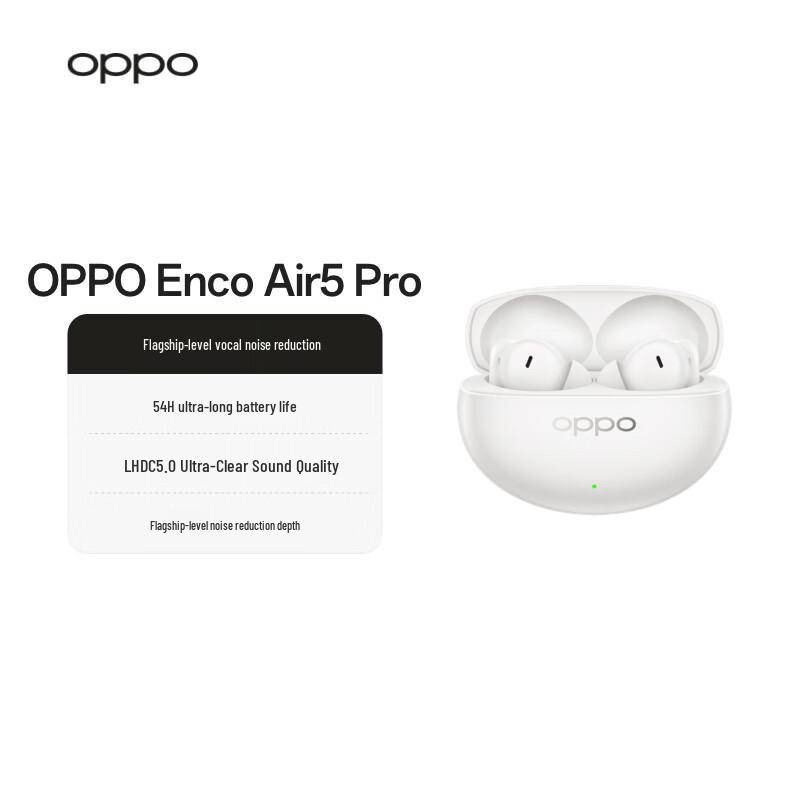 OPPO Enco Air5 Pro True Wireless Noise-Cancelling Earbuds