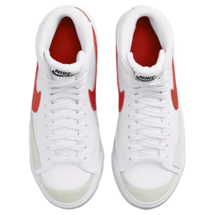 Nike Кроссовки Blazer Mid 77 GS White Picante Red для детей Кокосовое молоко DA4086-110