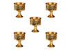 Feng Shui Copper Water Water Good Luck Dragon Water Prayer for Good Luck of Goods, Cup, Cup, Goods, Figurine, Interior, Cup, (Set 5)